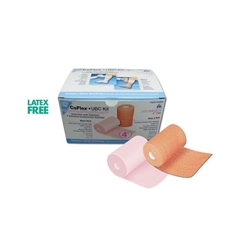 CoFlex UBZ Compression Bandage System, Step 1: 4" x 6 Yard/Step 2: 4" x 7 Yard, 2/BX