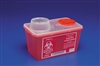Multi Purpose Sharps Container; Red with Chimney Top, 8 Quart