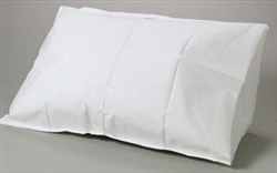 Disposable Tissue / Poly Pillowcases, White, 21"X30", 100/CS