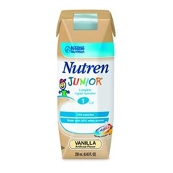 Nutren Junior, 1 kcal/ml, Vanilla, 250 ml, 24/case