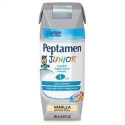Peptamen Junior, 1 kcal/ml, Vanilla, 250 ml, 24/case