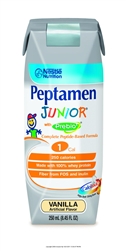 Peptamen Junior with Prebio, 1 kcal/ml, Vanilla 250 ml, 24/case