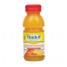 Thick-It AquaCareH2O, Food Thickener Beverage, 8 oz., Orange Juice, Ready to Use, 24/CS