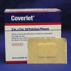 BSN Medical, Coverlet, Adhesive Patch, 2"x3", 50/BX