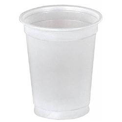 Lumina Drinking Cups, 5 oz., Clear, Plastic, 2500/CS
