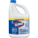 Clorox Germicidal Bleach, Liquid Concentrate, 121 oz. Container, 3/CS