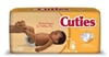 Diapers, Cuties, 8-14 lbs., Size 1, 50/PK 4PK/CS