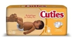 Diapers, Cuties, 8-14 lbs., Size 1, 50/PK 4PK/CS