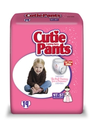 Prevail Cutie Pants, Training Pants for Girls, 4T-5T, 38+ lbs.,19/BG 4BG/CS