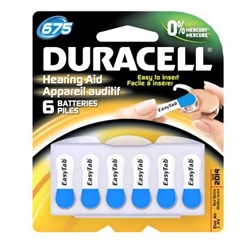 Hearing Aid Battery, SZ 675,  6EA/PK 6PK/CS