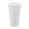 Insulated Cup 20 oz. Hot / Cold White Styrofoam 25/PK 20PK/CS