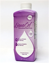 LiquaCel Protein Supplement, Grape, 32 oz. Bottle, Ready to Use, 6/CS