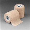 Coban Self-Adhesive Bandage, Tan, NonWoven Material/Elastic Fibers, 2" x 5 Yds., Non-Sterile