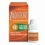 Zaditor Antihistamine Ketotifen Fumarate 0.025% Ophthalmic eye Drops Bottle 5 mL