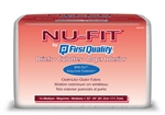 Brief Nu-Fit, Limited Mat Body Shaped, 32-44", Moderate Absorbency, Medium, White, 16/PK, 6PK/CS