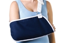 Arm Sling Immobilizer, Deep Pocket, Neck Pad, Navy, Small, 13.5"x7"