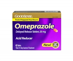 Omeprazole, 20 MG Tablets, 42/BX (Compare to Prilosec)