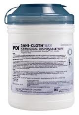 Sani-Cloth, AF3, Germicidal Disposable Wipe, Alcohol Free, Fragrance Free, Canister, Large, 160/PK, 12PK/CS