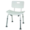 PMI ProBasicsâ„¢ Bariatric Shower Chair, with Back, 20" Seat, Seat Depth 12", 500 lb Capacity,