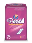 Prevail Panty Liners, 7.5", Light Absorbency, 26/PK 12PK/CS