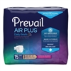 Prevail Air Plus Unisex Adult Incontinence Brief Size 3 Disposable Heavy Absorbency, 60/CS