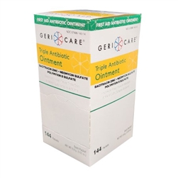Triple Antibiotic Ointment, 0.9 gram foil pack, 144/BX, 12/CS