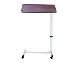 Overbed Table, Auto-Touch and Tilt, 26 to 38.5"