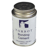 Torbot Liquid Bonding Adhesive Cement with Brush in Cap, Latex, 4 oz Can, 12/CS