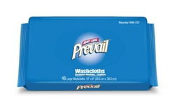 Prevail Wipes, Jumbo Refill, 8x12", Fresh Scent, Pop-Up, 96/PK 6PK/CS