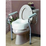 Cardinal Health Toilet Seat Safety Frame w/ Arms