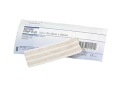 Suture Strip Plus Wound Closure Strips, 0.25 x 1.5", Non-woven Polyamide with Adhesive, 50EA/BX