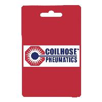 Coilhose Pneumatics 15X-N14-25A Nylon Recoil 1/4" ID x 25 w/ Six-Ball Industrial Coupler