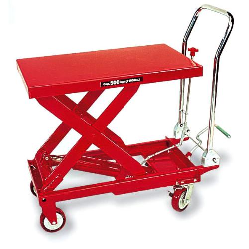 American Forge 3904 1100 Lb Hydraulic Table Cart