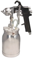 Astro Pneumatic AS7SP Spray Gun with Cup - Black Handle - 1.8mm Nozzle