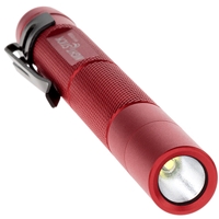 Bayco Lighting MT-100R LED Mini-Tac Flashlight, Red