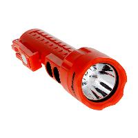Bayco Lighting NSP-2422R Dual-Light LED Flashlight/Floodlight w/Dual Magnets, Red