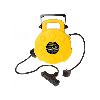 Bayco Lighting SL-8904 50ft Retractable Polymer Cord Reel w/4 Outlets - 15amp