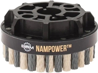 Brush Research ADD15018180 6" 180 Grit Ceramic/Silicon Carbide Tapered Disc Brush