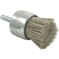 Brush Research BNS10AY80AO 1"  Crimped Wire Nylon End Brush