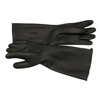 Cyclone 2022 18" Unlined Rubber Gloves, Size 11, Medium Weight, Pair