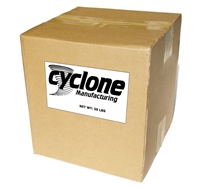 Cyclone 5007 Abrasive Blast Media, Brown Aluminum Oxide, 80 Grit, 50 lb Box