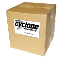 Cyclone 5021 Abrasive Blast Media, Brown Aluminum Oxide, 60 Grit, 50 lb Box