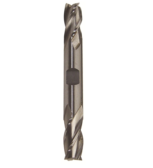 Drill America BRCF208 1/4" X 3/8" HSS 4 Flute Double End, End Mill, Drill America, BRCF208