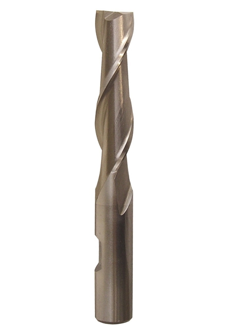 Drill America BRCT320 9/16" HSS 2 Flute Single End End Mill, Drill America, BRCT320