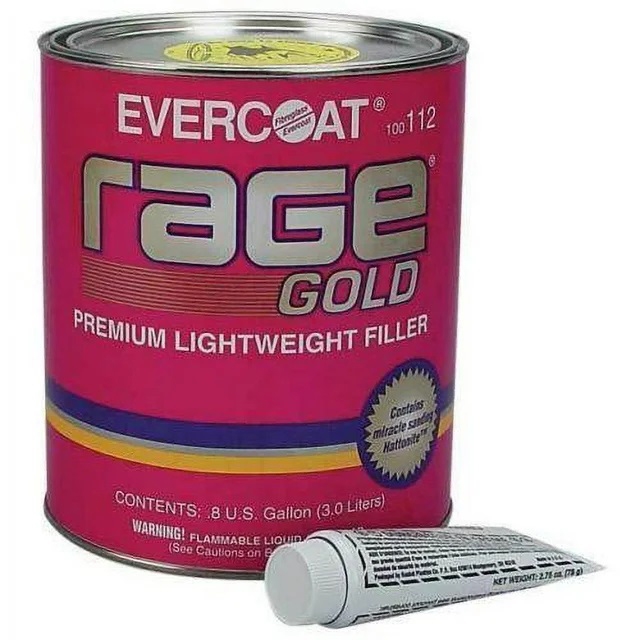 Evercoat 112 Rage Gold Premium Body Filler, Gallon