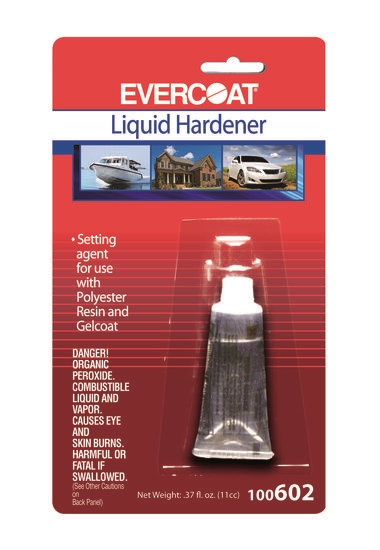 Evercoat 602 Liquid Hardener, 11 cc for Quart