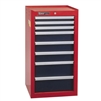 Genius Tools TS-748 20 Inch Side Cabinet with 8 Drawers 20" x 19" x 36" - TS-748