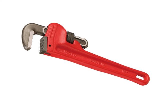 Genius Tools V782S08V-Mark Heavy Duty Pipe Wrench, 7.8" (200mm) Length (8") - V782S08
