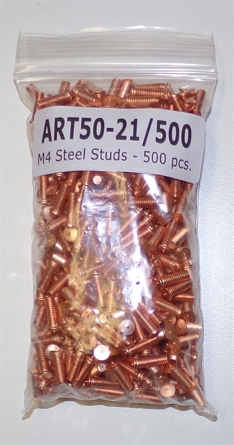 ART50-21/500 M-4 Steel Studs ( 500 pieces)