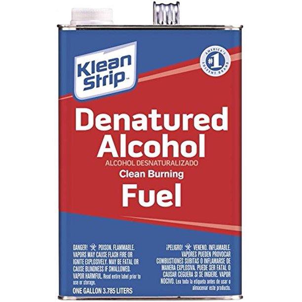 Klean-Strip GSL26 Denatured Alcohol Clean Burning Fuel, Gallon